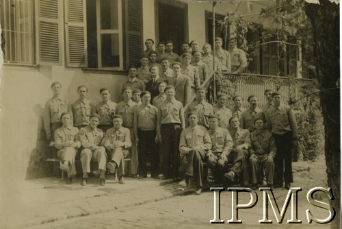 19.10.1943, Rio de Janerio, Brazylia.
10. transport rekrutów polskiego pochodzenia przed wyjazdem do Europy, gdzie będą walczyli na frontach II wojny światowej.
Fot. NN, Instytut Polski im. Gen. Sikorskiego w Londynie [album posła Franciszka Arciszewskiego nr 262]