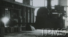 1939, Stalowa Wola, Polska.
Hala produkcyjna w Hucie Stalowa Wola.
Fot. NN, Instytut Polski i Muzeum im. gen. Sikorskiego w Londynie