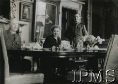 Lata 40., brak miejsca.
Helena Sikorska - żona gen. Władysława Sikorskiego.
Fot. NN, Instytut Polski i Muzeum im. gen. Sikorskiego w Londynie [album 29 - gen. Sikorski i jego rodzina]