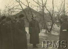 Zima 1941, Tockoje, ZSRR.
Generał Władysław Anders w otoczeniu oficerów podczas inspekcji w 6 Dywizji Piechoty.
Fot. NN, Instytut Polski i Muzeum im. gen. Sikorskiego w Londynie