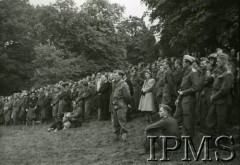 15.08.1940, Szkocja, Wielka Brytania.
Widownia polska i szkocka podczas 