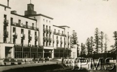 1934-1939, Iwonicz-Zdrój, Polska.
Sanatorium Zakładu Ubezpieczeń na Wypadek Choroby.
Fot. NN, Instytut Polski i Muzeum im. gen. Sikorskiego w Londynie