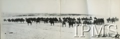 Zima 1919-1920, Hrubieszów, Polska.
2 bateria 3 Dywizjonu Artylerii Konnej im. płk. Włodzimierza Potockiego.
Fot. NN, Instytut Polski i Muzeum im. gen. Sikorskiego [album 415c - Dywizjon Artylerii Konnej]