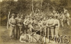 Lata 30., Jarocin, Polska.
Żołnierze ze Szkoły Podchorążych Rezerwy Piechoty. 
Fot. NN, Instytut Polski im. Gen. Sikorskiego w Londynie [album Józefa Kordylewskiego nr 426, numer inwentarzowy 24345]