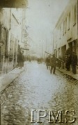 1918-1939, Wilno, Polska.
Ulica Jatkowa 
Fot. NN, Instytut Polski i Muzeum im. gen. Sikorskiego w Londynie [Album K25, prawdopodobnie należący do rodziny Bilskich]
