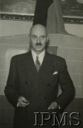 11-17.12.1950, Bruksela, Belgia.
Portret generała Władysława Andersa. 
Fot. NN, Instytut Polski im. Gen. Sikorskiego w Londynie [album K32]