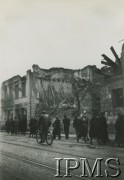 Październik 1939, Warszawa, Polska.
Ruiny gmachu Komendy Głównej Policji Państwowej przy ulicy Nowy Świat 67.
Fot. NN, Instytut Polski i Muzeum im. gen. Sikorskiego w Londynie [Album 