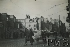 Październik 1939, Warszawa, Polska.
Ulica Graniczna.
Fot. NN, Instytut Polski i Muzeum im. gen. Sikorskiego w Londynie [Album 