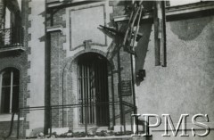 Październik 1939, Warszawa, Polska.
Ambasada Francji w Pałacu Branickich w Alei Frascati 22.
Fot. NN, Instytut Polski i Muzeum im. gen. Sikorskiego w Londynie [Album 