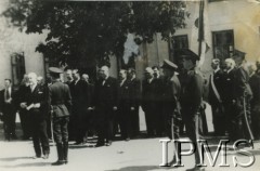 Lata 20.-30., Polska.
Uroczystość w koszarach 1 Pułku Szwoleżerów Józefa Piłsudskiego.
Fot. NN, Instytut Polski i Muzeum im. gen. Sikorskiego w Londynie