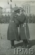 Październik 1931, Warszawa, Polska.
Uroczystość przekazania dowództwa 1 Pułku Szwoleżerów Józefa Piłsudskiego. Na zdjęciu - płk Jan Karcz i  jego następca płk Antoni Trzaska-Durski. 
Fot. NN, Instytut Polski i Muzeum im. gen. Sikorskiego w Londynie
