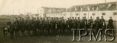 1920-1939, Polska.
Żolnierze 3 Pułku Szwoleżerów Mazowieckich im. Pułkownika Jana Kozietulskiego na koniach z lancami.
Fot. NN, Instytut Polski i Muzeum im. gen. Sikorskiego w Londynie [teczka 3 Pułk Szwoleżerów]