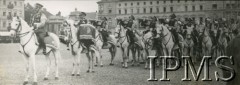 Lata 30., Polska.
Orkiestra 1 Pułku Szwoleżerów Józefa Piłsudskiego.
Fot. NN, Instytut Polski i Muzeum im. gen. Sikorskiego w Londynie [koperta Koło 1 Pułku Szwoleżerów, kolekcja 617]