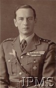 Lata 40., brak miejsca.
Podpułkownik Witold Berndt.
Fot. NN, Instytut Polski i Muzeum im. gen. Sikorskiego w Londynie