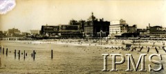 Sierpień 1944, Atlantic City, USA.
Widok plaży i miasta.
Fot. NN, Instytut Polski i Muzeum im. gen. Sikorskiego w Londynie [album 134 - Rumunia, Turcja, Palestyna, Egipt i USA].