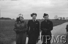 12.02.1943, Wielka Brytania.
Pilotki Pomocniczej Służby Transportowej RAF (ATA): (od prawej) porucznik Stefania Wojtulanis (ps. Barbara), podporucznik Jadwiga Piłsudska i porucznik Anna Leska.
Fot. NN, Instytut Polski i Muzeum im. gen. Sikorskiego w Londynie
