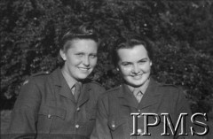 Maj 1943, Perth, Szkocja, Wielka Brytania.
Uczestniczki pierwszego kursu rekruckiego dla polskich ochotniczek, które zgłosiły się do Pomocniczej Lotniczej Służbie Kobiet w polskim gimnazjum żeńskim.
Fot. NN, Instytut Polski i Muzeum im. gen. Sikorskiego w Londynie