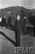 Maj 1945, Perth, Szkocja, Wielka Brytania.
Dyrektor polskiego gimnazjum żeńskiego. 
Fot. NN, Instytut Polski i Muzeum im. gen. Sikorskiego w Londynie