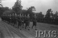 1.06.1943, Falkirk, Szkocja, Wielka Brytania.
Zakończenie kursu rekruckiego dla polskich ochotniczek, które zgłosiły się do Pomocniczej Lotniczej Służby Kobiet.
Fot. NN, Instytut Polski i Muzeum im. gen. Sikorskiego w Londynie