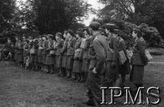 1.06.1943, Falkirk, Szkocja, Wielka Brytania.
Zakończenie kursu rekruckiego dla polskich ochotniczek, które zgłosiły się do Pomocniczej Lotniczej Służby Kobiet.
Fot. NN, Instytut Polski i Muzeum im. gen. Sikorskiego w Londynie