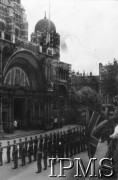 14.07.1943, Londyn, Anglia, Wielka Brytania.
Pogrzeb gen. Władysława Sikorskiego. Polskie oddziały przed katedrą Westminsterską.
Fot. NN, Instytut Polski i Muzeum im. gen. Sikorskiego w Londynie