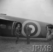 7.08.1940, Bramcote, Wielka Brytania.
Gen. Władysław Sikorski z wizytą u lotników z 300 Dywizjonu Bombowego 