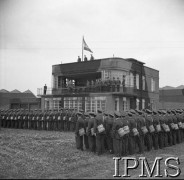 7.08.1940, Bramcote, Wielka Brytania.
Gen. Władysław Sikorski z wizytą u lotników z 300 Dywizjonu Bombowego 