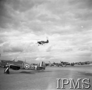 Marzec 1941, Ternhill, Anglia, Wielka Brytania.
Samoloty 306 Dywizjonu Myśliwskiego. 
Fot. NN, Instytut Polski i Muzeum im. gen. Sikorskiego w Londynie