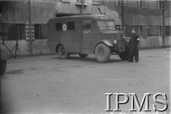 14.02.1941, Wielka Brytania.
Lotnik z 309 Dywizjonu Współpracy przy karetce RAF.
Fot. NN, Instytut Polski i Muzeum im. gen. Sikorskiego w Londynie