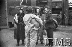 14.02.1941, Wielka Brytania.
Lotnicy z 309 Dywizjonu Współpracy z Armią.
Fot. NN, Instytut Polski i Muzeum im. gen. Sikorskiego w Londynie