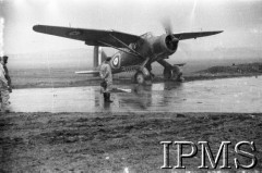 14.02.1941, Wielka Brytania.
309 Dywizjon Współpracy z Armią, samolot Westland Lysander przed startem.
Fot. NN, Instytut Polski i Muzeum im. gen. Sikorskiego w Londynie