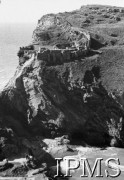 Kwiecień 1941, Kornwalia, Wielka Brytania.
Tintagel - ruiny zamku króla Artura.
Fot. NN, Instytut Polski i Muzeum im. gen. Sikorskiego w Londynie