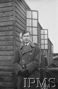 1940, Northolt, Anglia, Wielka Brytania.
Oficer wywiadowczy dywizjonu 303 - kpt. Jarosław Giejsztowt.
Fot. NN, Instytut Polski i Muzeum im. gen. Sikorskiego w Londynie