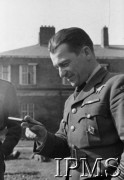 Kwiecień 1942, Northolt, Anglia, Wielka Brytania.
Mjr Tadeusz Rolski, dowódca I Skrzydła Myśliwskiego.
Fot. NN, Instytut Polski i Muzeum im. gen. Sikorskiego w Londynie