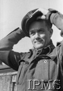 Kwiecień, 1942, Northolt, Anglia, Wielka Brytania.
Pilot dywizjonu 303, kpt. Jan Zumbach.
Fot. NN, Instytut Polski i Muzeum im. gen. Sikorskiego w Londynie