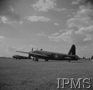Czerwiec 1941, Swinderby, Wielka Brytania. 
301 Dywizjon Bombowy Ziemi Pomorskiej, Wellingtony na lotnisku.
Fot. NN, Instytut Polski i Muzeum im. gen. Sikorskiego w Londynie
