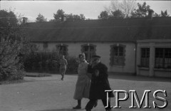 1939-1940, Francja.Wojsko Polskie we Francji, na zdjęciu Naczelny Wódz Polskich Sił Zbrojnych gen. Władysław Sikorski i szef francuskiej misji wojskowej przy Naczelnym Wodzu WP gen. Victor Denain.Fot. NN, Instytut Polski i Muzeum im. gen. Sikorskiego w Londynie [Francja - negatywy].