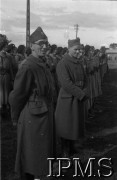 1939-1940, Francja.
Naczelny Wódz Polskich Sił Zbrojnych gen. Władysław Sikorski wizytuje jednostki Wojska Polskiego we Francji. Na zdjęciu polscy żołnierze.
Fot. NN, Instytut Polski i Muzeum im. gen. Sikorskiego w Londynie [Francja - negatywy].