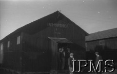 1939-1940, Coetquidan, Francja.Obóz Wojska Polskiego, żołnierze przed 