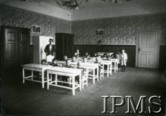 Lato 1937, Kraków, Polska.
Koszary 5 Batalionu Saperów na Dąbiu w Krakowie. Przedszkole.
Fot. NN, Instytut Polski i Muzeum im. gen. Sikorskiego w Londynie [album B4 - 5 Batalion Saperów w Krakowie]