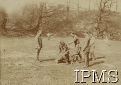 1919, brak miejsca.
Wojna polsko-ukraińska. Załoga pociągu pancernego P.P.3. 