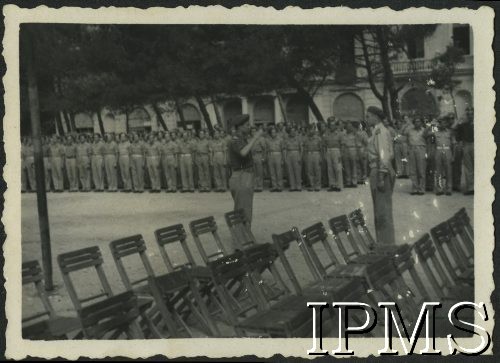 1945-1946, Włochy.
3 Batalion Strzelców Karpackich.
Fot. NN, Instytut Polski i Muzeum im. gen. Sikorskiego w Londynie [album 11 - 3 Batalion Strzelców Karpackich].