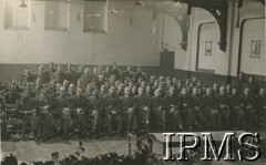 4.05.1946, Szkocja, Wielka Brytania.
Pierwszy zjazd żołnierzy Armii Krajowej w Szkocji. 
Fot. NN, Instytut Polski i Muzeum im. gen. Sikorskiego w Londynie [album 172 - 4 Dywizja Piechoty Szkocja 1946]