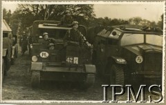 1945, Szkocja, Wielka Brytania.
3 Pułk Artylerii Motorowej podczas ćwiczeń.
Fot. NN, Instytut Polski i Muzeum im. gen. Sikorskiego w Londynie, [album 222 - 4 Dywizja Piechoty, Szkocja].