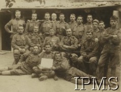 1914-1917, prowincja Trydent, północne Włochy.
Oddział wywiadowczy.
Fot. NN, Instytut Polski i Muzeum im. gen. Sikorskiego w Londynie [album nr 287 z wojny 1914-1917 - front włoski].