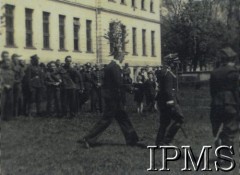 Lata 30., Lwów, Polska.
Uroczystość w Korpusie Kadetów Nr 1.
Fot. NN, Instytut Polski i Muzeum im. gen. Sikorskiego w Londynie [album 61 - Korpus Kadetów Nr 1 - Lwów]
