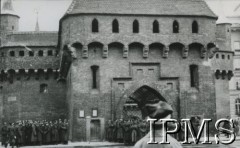 1935-1937, Kraków, Polska.
Kadeci z 1 Korpusu Kadetów Nr 1 we Lwowie przy Barbakanie.
Fot. NN, Instytut Polski i Muzeum im. gen. Sikorskiego w Londynie [album 61 - Korpus Kadetów Nr 1 - Lwów]