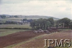 21.06.1943, Kircudbright, Szkocja, Wielka Brytania.
Czołgi 3 Pułku Pancernego podczas ćwiczeń.
Fot. NN, Instytut Polski i Muzeum im. gen. Sikorskiego w Londynie
