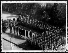 1943, Palestyna.
Uroczystość z udziałem junaków.
Fot. NN, Instytut Polski i Muzeum im. gen. Sikorskiego w Londynie [album Palestyna 1943 - junacy].