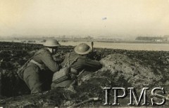 1941, Szkocja, Wielka Brytania.
Ćwiczenia 10 Pułku Strzelców Konnych.
Fot. Józef Olesiński, Instytut Polski i Muzeum im. gen. Sikorskiego w Londynie [szuflada 46 - WP w Wielkiej Brytanii]